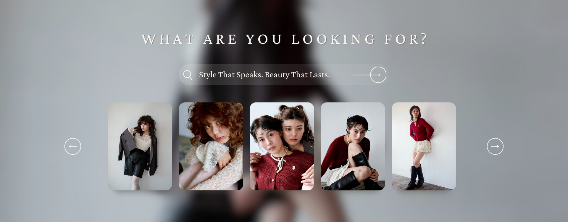 Trendy elegant fashion